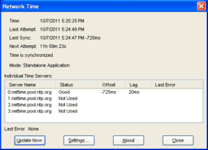 NetTime – Network Time Synchronization Tool
